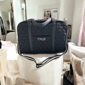Black Betsey Johnson Weekender Bag